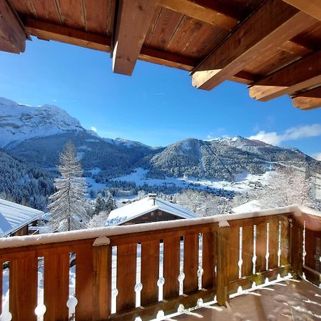 Chambre D'Hotes L'Ours Bleu Les Diablerets Bagian luar foto