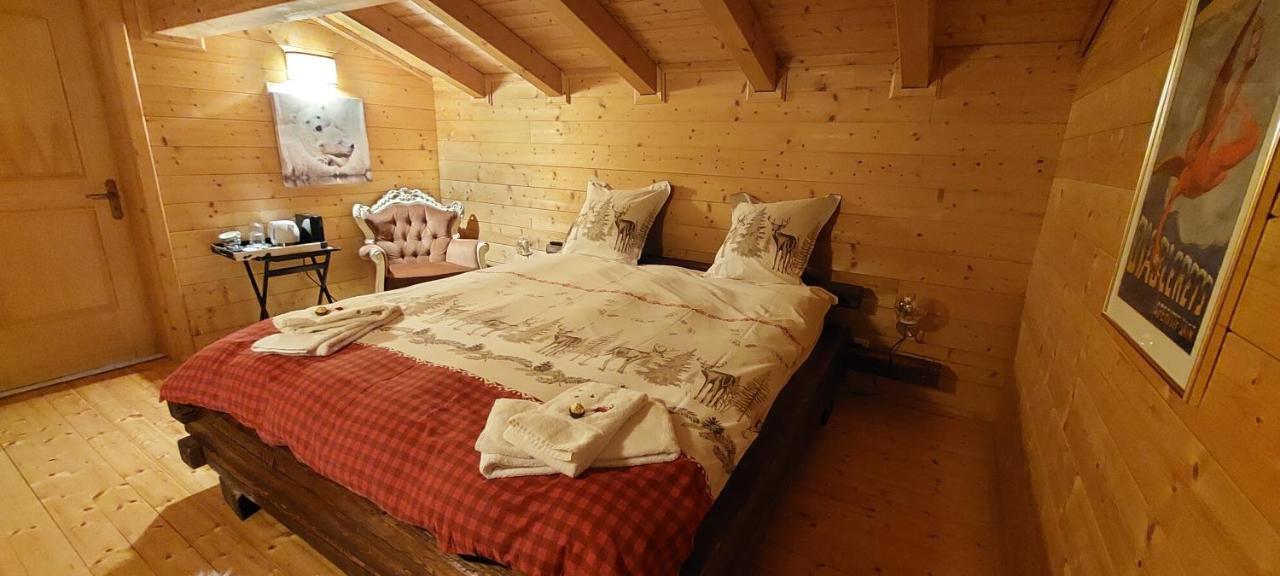 Chambre D'Hotes L'Ours Bleu Les Diablerets Bagian luar foto
