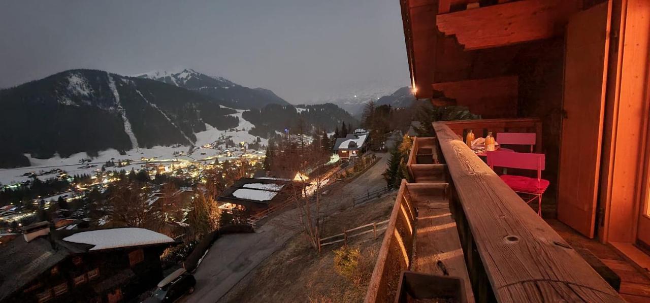 Chambre D'Hotes L'Ours Bleu Les Diablerets Bagian luar foto
