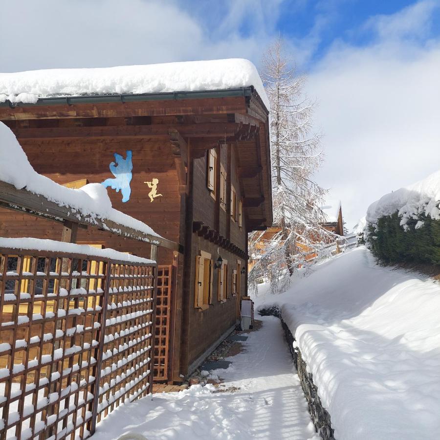 Chambre D'Hotes L'Ours Bleu Les Diablerets Bagian luar foto