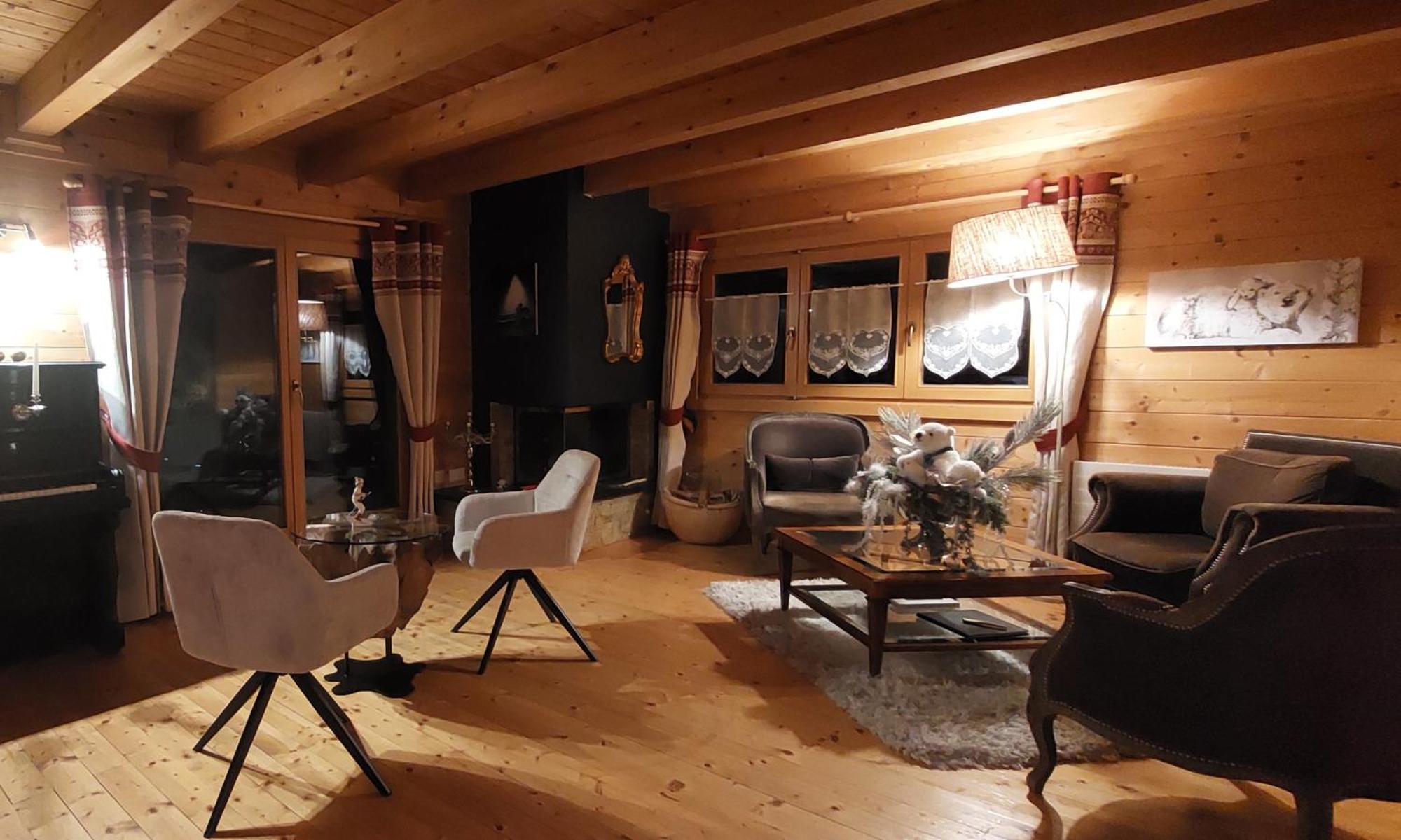 Chambre D'Hotes L'Ours Bleu Les Diablerets Bagian luar foto